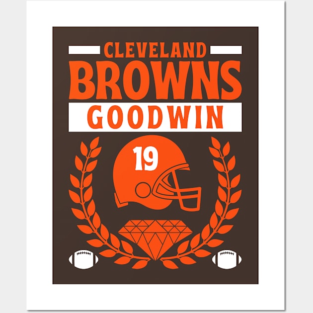 Cleveland Browns Marquise Goodwin 19 Edition 2 Wall Art by Astronaut.co